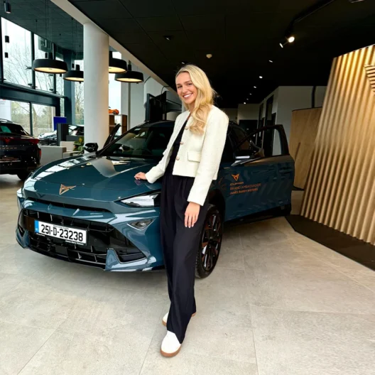 CUPRA brand Ambassador Sharlene Mawdsley
